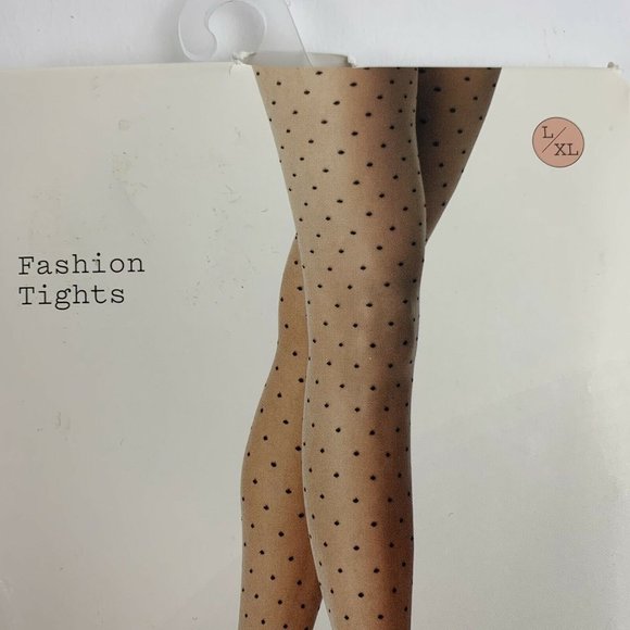 A New Day Accessories - Women's Sheer Polka Dot Tights - A New Day L/XL A New Day Accessories - Women's Sheer Polka Dot Tights - A New Day L/XL